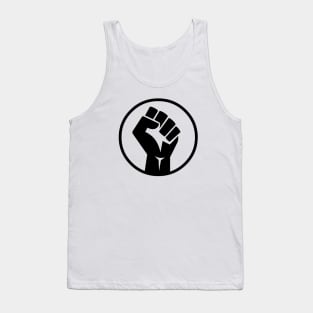 Black Power Fist Tank Top